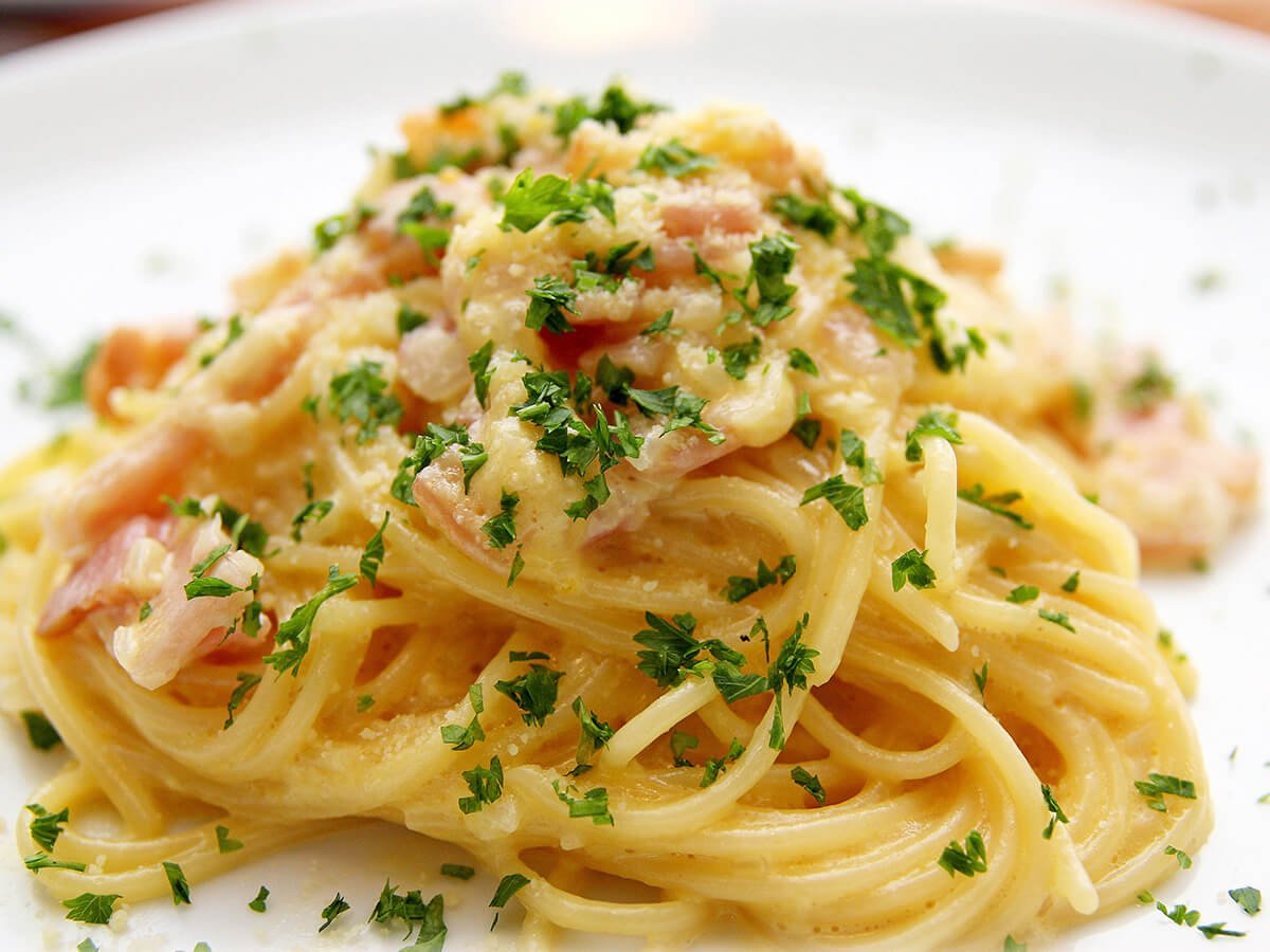 Spaghetti  à la Carbonara