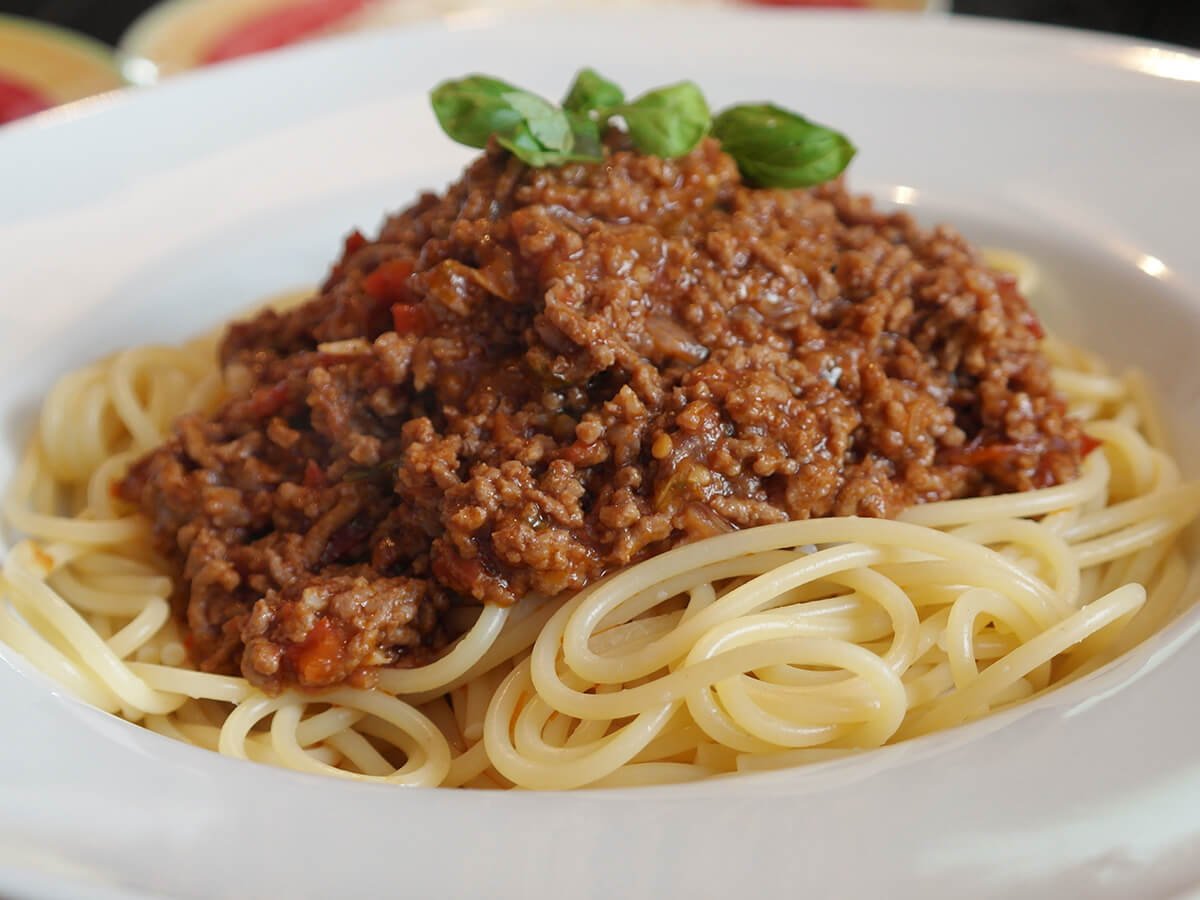 Spaghetti à la bolognaise