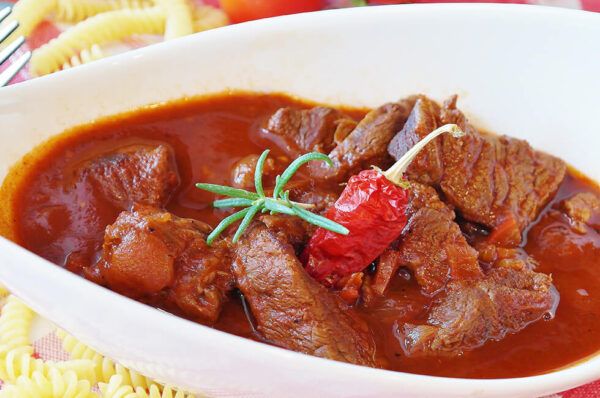 Viande au poivre