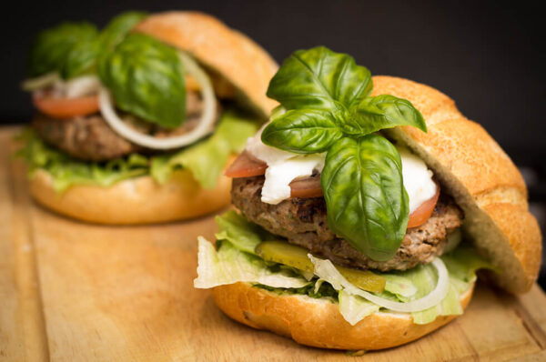 Burger végétalien